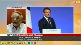 ‘Macron busca frenar su desplome de popularidad política’ 
