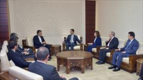 Al-Asad aboga por más acercamiento entre Irán y Siria