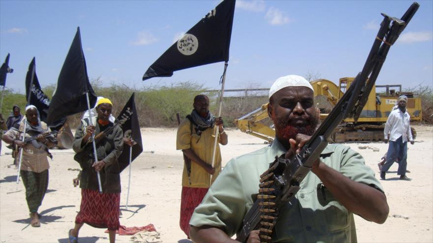 Integrantes del grupo terrorista EIIL (Daesh, en árabe) en Somalia.