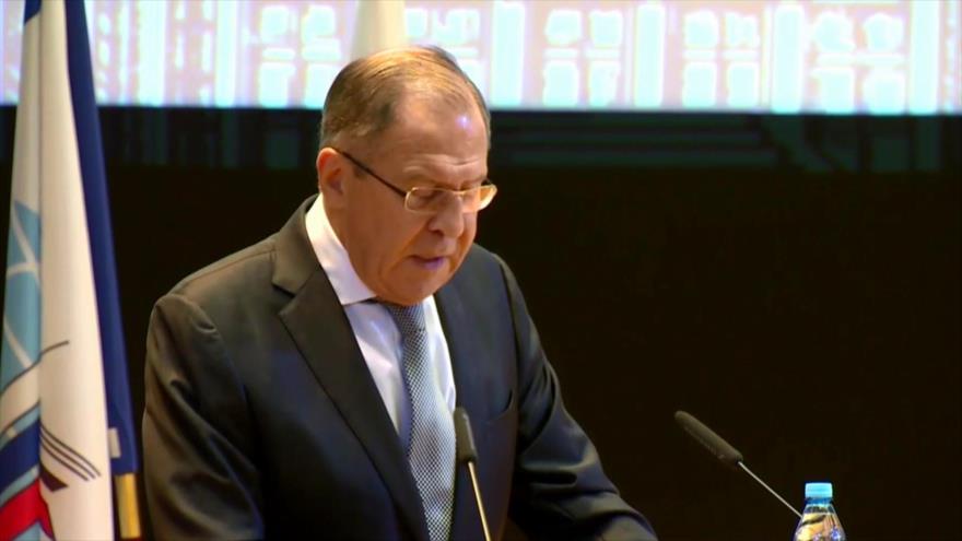 El ministro ruso de Exteriores, Serguei Lavrov.