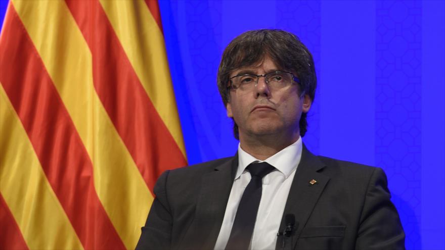 Líder catalán reafirma voluntad para celebrar referendo del 1-O