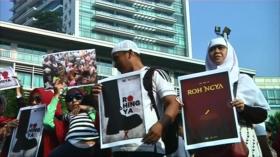 Protesta mundial contra represión de rohingyas en Myanmar