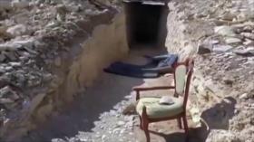 Vídeo: Colina y túneles fortificados de Daesh cerca de Deir Al-Zur
