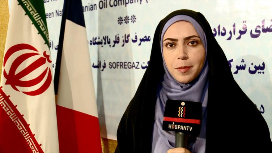 Irán y Francia firman acuerdo para recuperación y consumo de gas