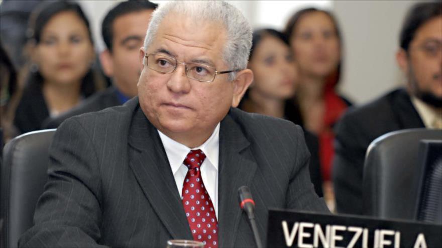 El representante venezolano ante el Consejo de Derechos Humanos de la ONU, Jorge Valero, 4 de noviembre de 2016.