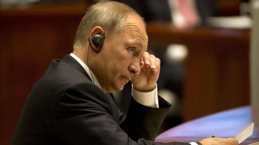 El presidente de Rusia, Vladimir Putin, 5 de septiembre de 2017.