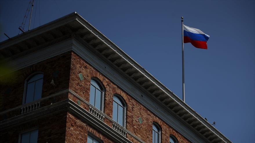 El consulado ruso en San Francisco, California (EE.UU.), 31 de agosto de 2017.