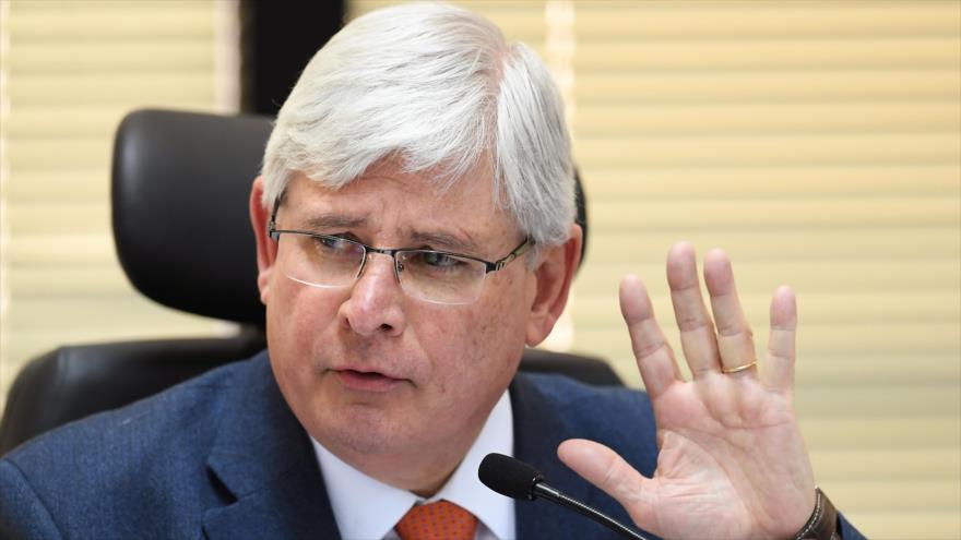 El procurador general de Brasil, Rodrigo Janot, 1 de agosto de 2017.