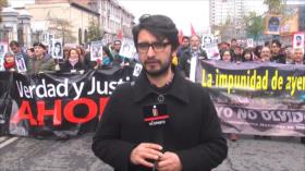 ‘Ni perdón, ni olvido’ en marcha por víctimas de dictadura chilena