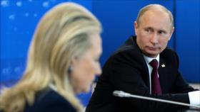 Rusia: Putin no ayudó a Trump para vengarse de Clinton