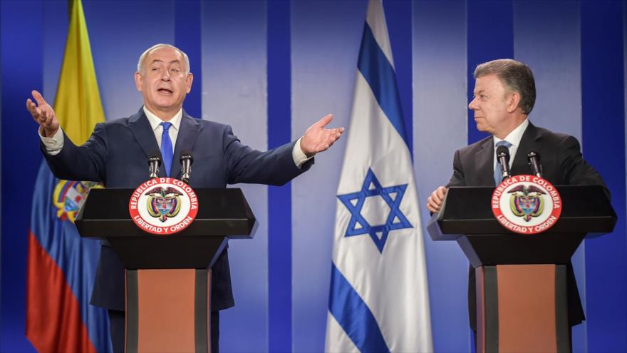 Netanyahu lleva su paranoia antiiraní a Colombia