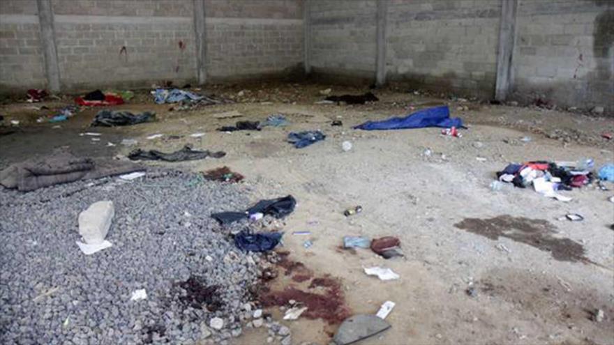 El lugar donde ocurrió masacre de 72 migrantes en San Fernando, en el estado mexicano de Tamaulipas, 2010.