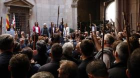Puigdemont: “Que no subestimen la fuerza del pueblo de Cataluña”‎