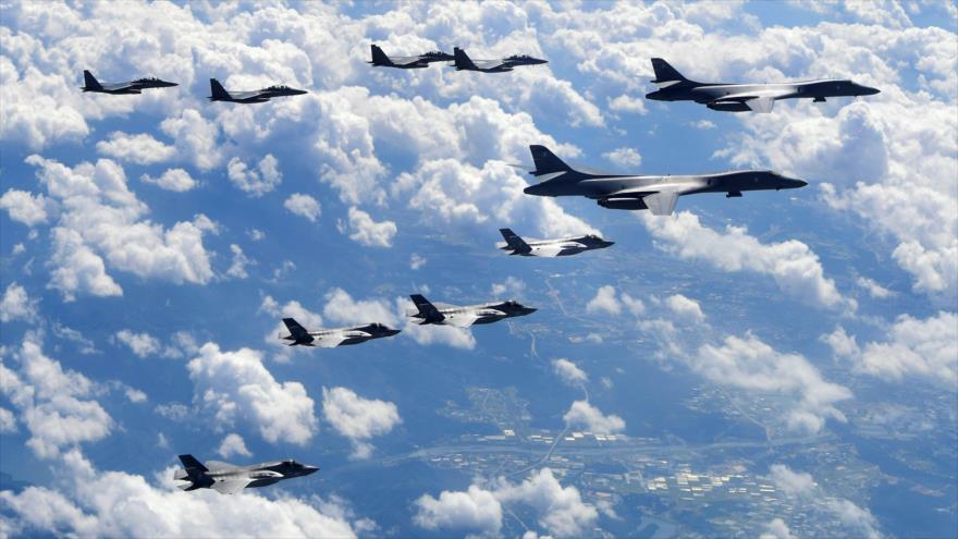 EEUU y Corea del Sur simulan ataques aéreos a Corea del Norte