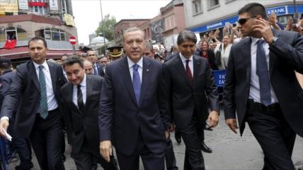 EEUU bloquea venta de armas a escoltas de Erdogan