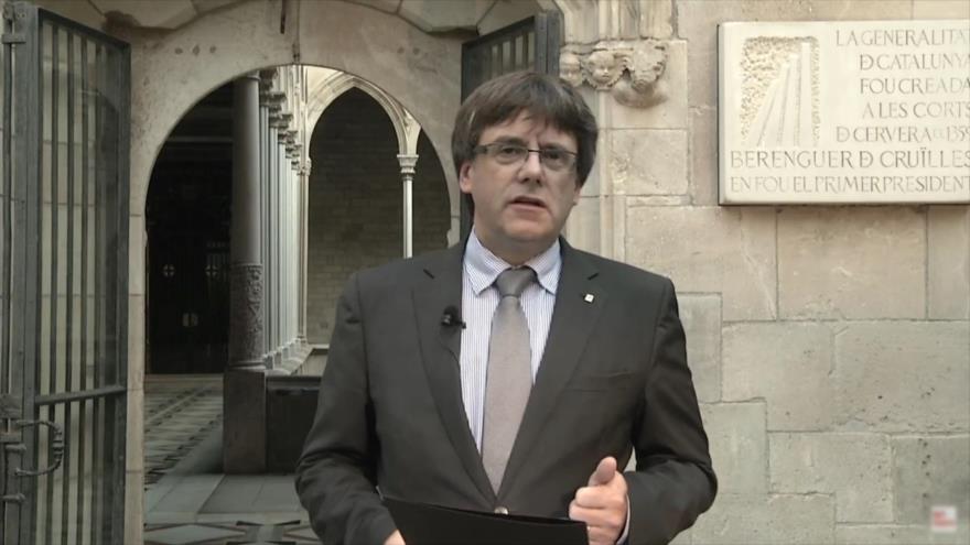 Presidente catalán tiene planes de contingencia para el 1-O