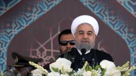 Rohani: Les guste o no, Irán apoyará a Yemen, Siria y Palestina