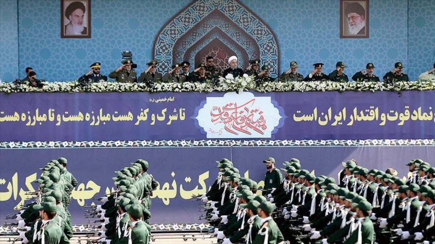 Desfile de las Fuerzas Armadas iraníes con motivo del 37 ° aniversario de la Semana de la Defensa Sagrada, 22 de septiembre de 2017.