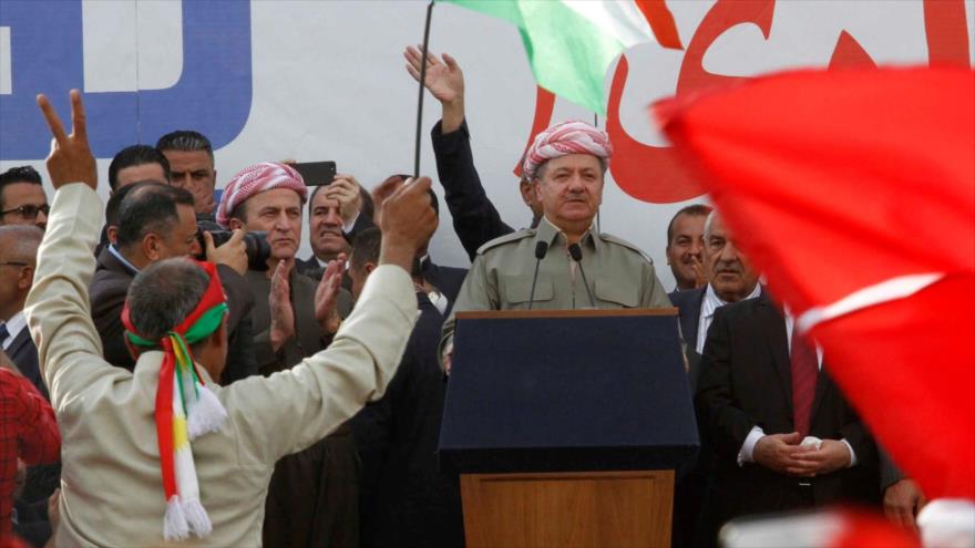 Presidente del Kurdistán iraquí urge a consulta pese a presiones