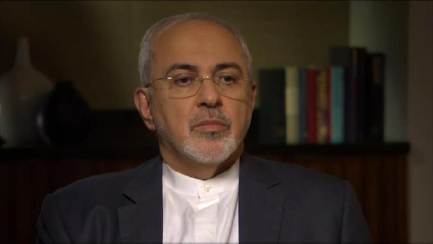 El ministro iraní de Asuntos Exteriores, Mohamad Yavad Zarif, en una entrevista con la cadena estadounidense CNN, 23 de septiembre de 2017.