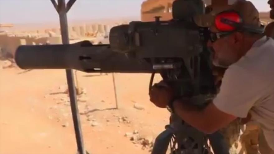 Militares de EEUU enseñan a rebeldes cómo destruir tanques sirios