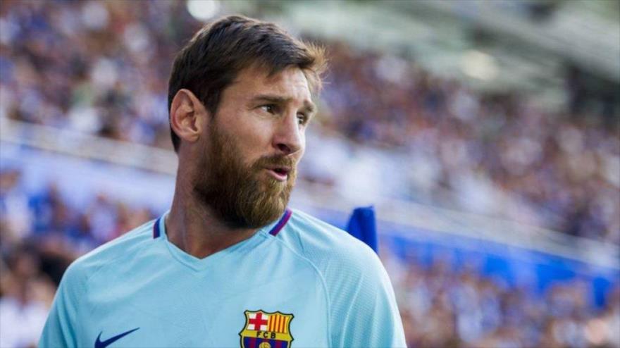 Messi anima a niño que lucha por su vida tras el sismo en México
