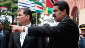 Correa denuncia ‘sesgo’ y ‘constante asedio’ contra Venezuela
