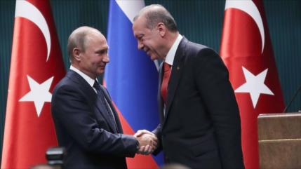 Putin y Erdogan coinciden en el inminente fin de la crisis siria