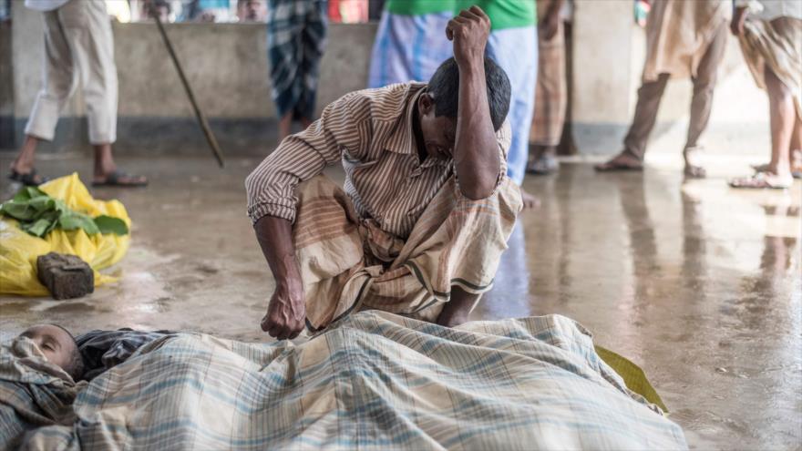 Prevén 60 muertos en naufragio de un barco de refugiados rohingyas