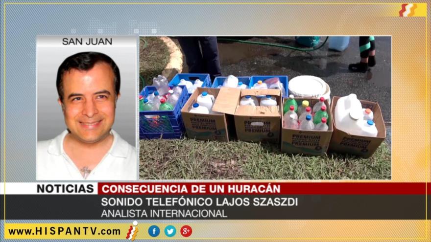 ‘Huracán coloca a Puerto Rico al borde de la crisis humanitaria’