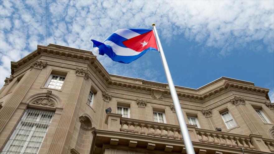 La embajada de Cuba en Washington, capital de Estados Unidos.