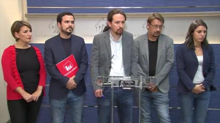 Podemos propone una ‘mediación’ sobre Cataluña, Rajoy lo rechaza