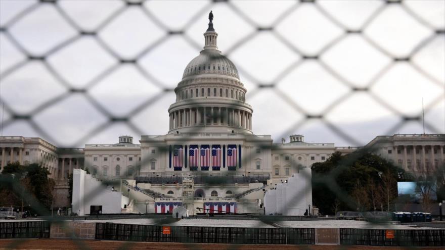 Edificio del Congreso de EE.UU, en Washington D.C, la capital.