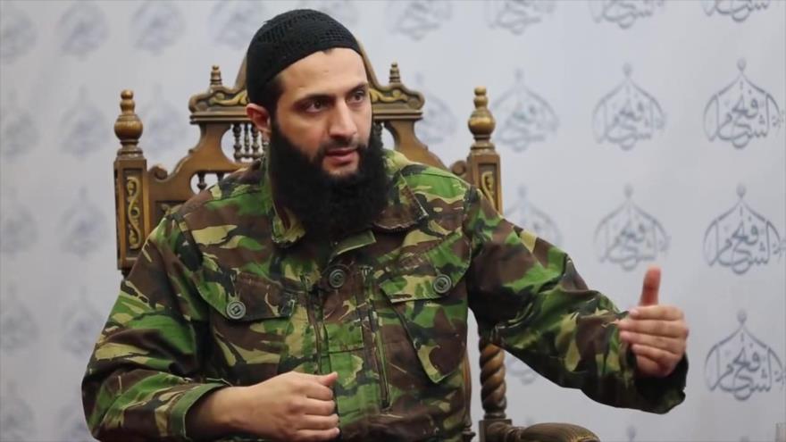 Abu Mohamad Al-Golani, el líder de la alianza terrorista Hayat Tahrir Al-Sham.