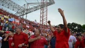 Chavismo cierra campaña y alerta de darle una lección a terroristas