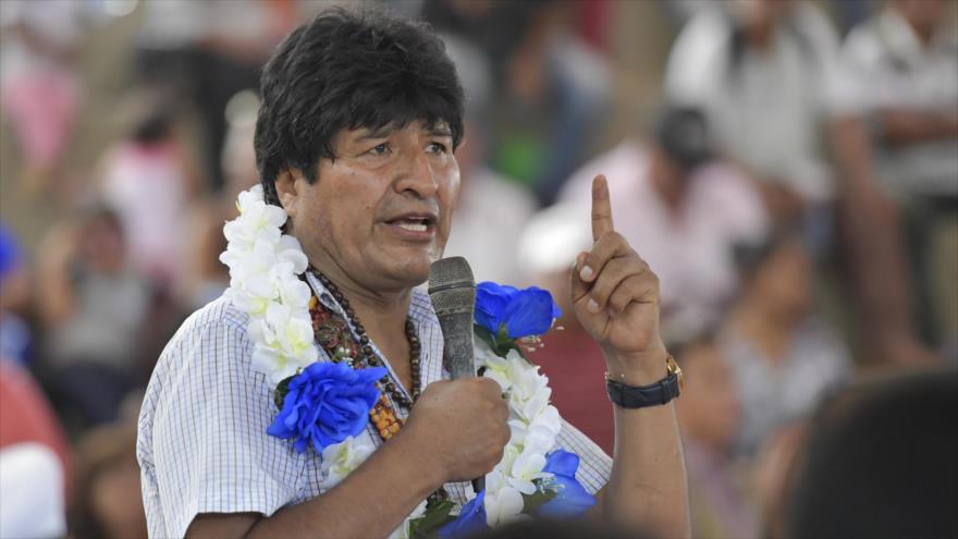 Morales: Hace 35 años reciclaron ‘dominio imperial’ por democracia