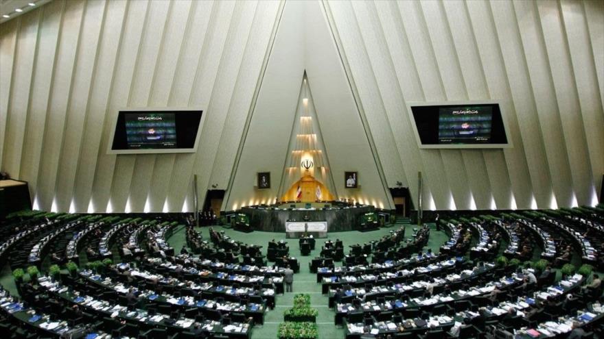 Una sesión plenaria del Parlamento iraní, en Teherán, capital persa.