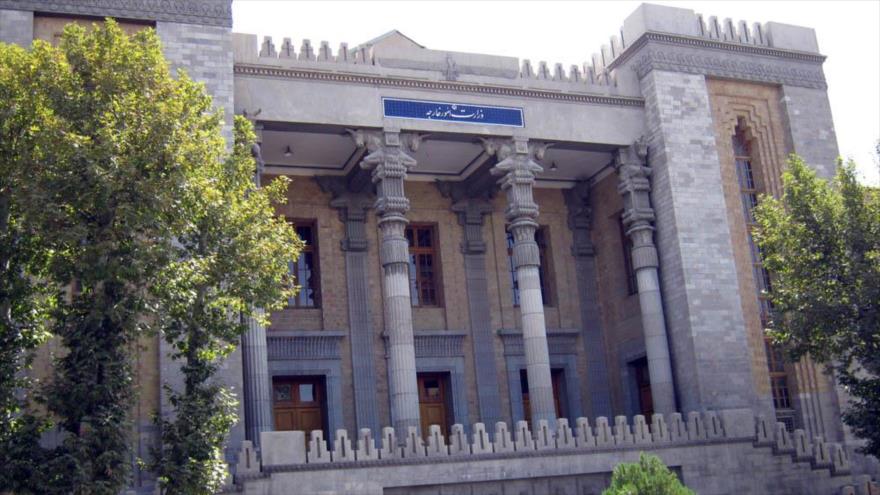 Sede de la Cancillería de Irán en la capitalina ciudad de Teherán.