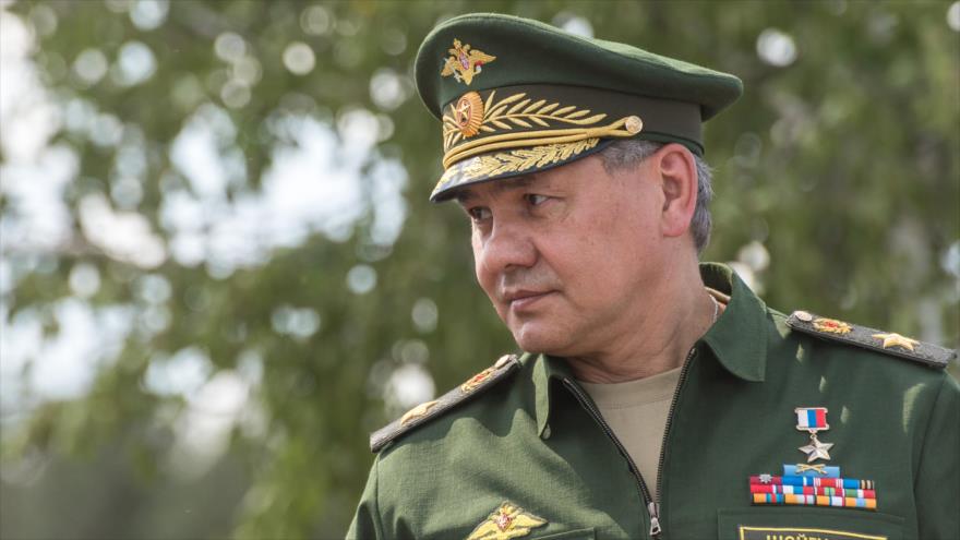 El ministro ruso de Defensa, Serguei Shoigu.
