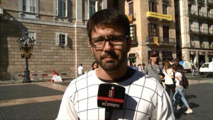 Cataluña rechaza el encarcelamiento de dos independentistas