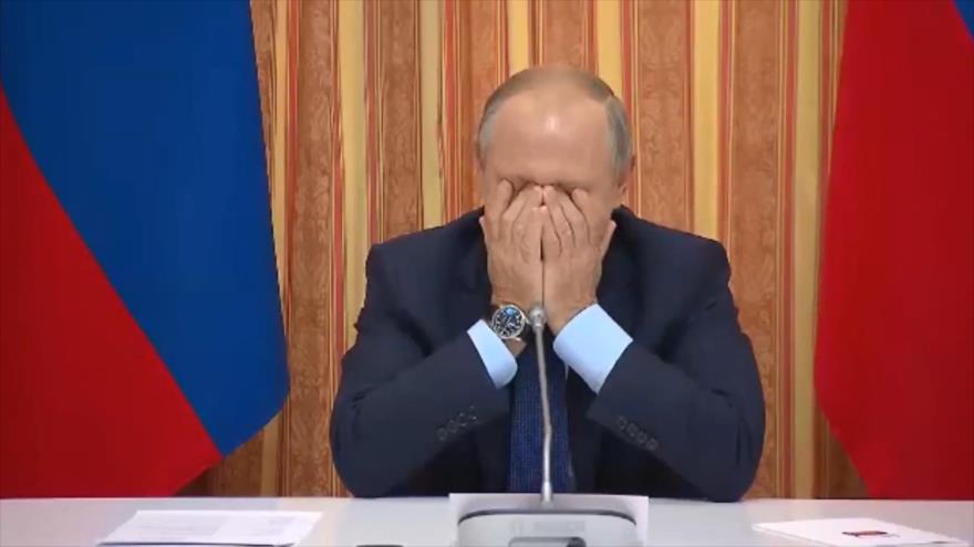 Putin se ríe ante fallo de ministro sobre exportación de cerdos 