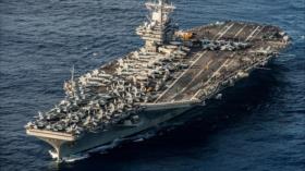 USS Ronald Reagan ya navega en aguas de península coreana