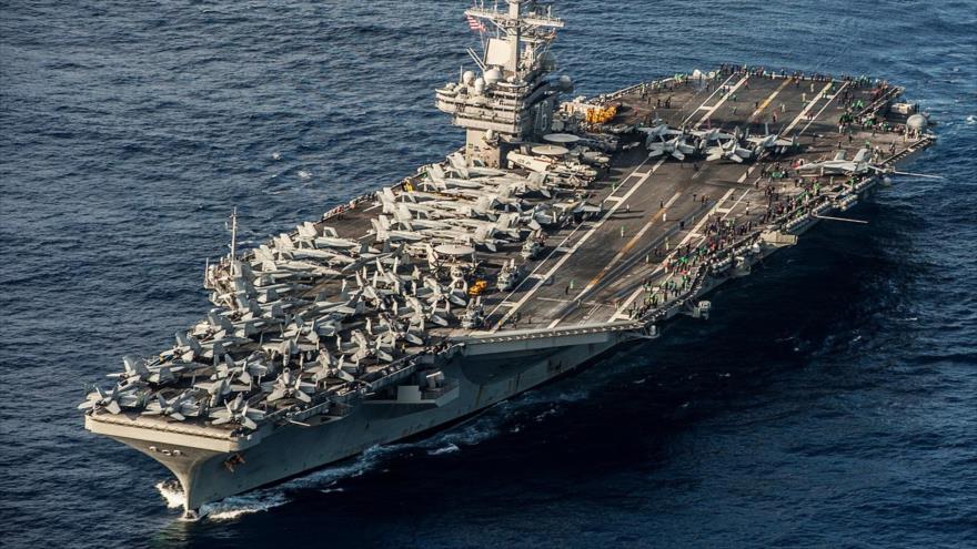 USS Ronald Reagan ya navega en aguas de península coreana | HISPANTV