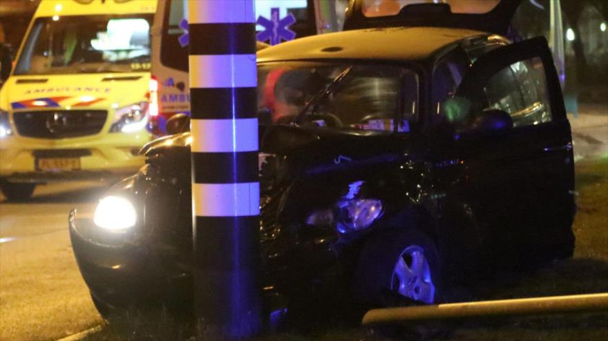 Agüero iba camino al aeropuerto cuando el taxi que lo trasladaba chocó.
