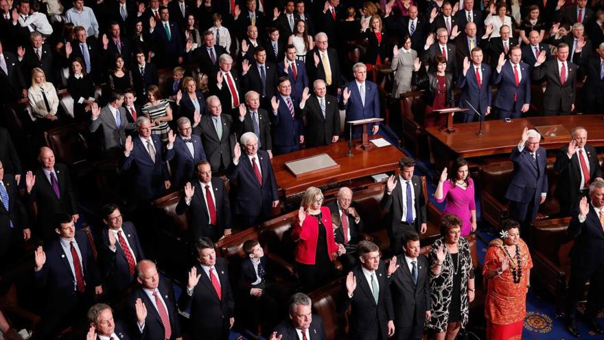 Una sesión del Congreso de Estados Unidos, 3 de enero de 2017.