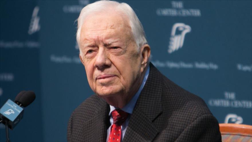 El expresidente estadounidense Jimmy Carter.