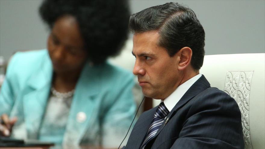 El presidente mexicano, Enrique Peña Nieto, durante un evento internacional en China, 5 de septiembre de 2017.