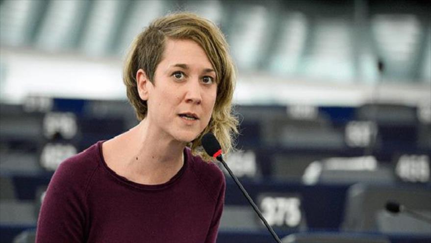 La portavoz del partido español Izquierda Unida (IU) en el Parlamento Europeo, Marina Albiol.