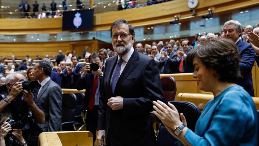 Senado español vota aplicación inmediata de 155 contra Cataluña