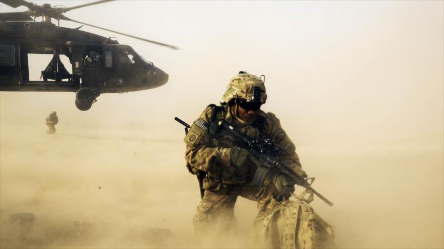 Un soldado estadounidense en la provincia afgana de Nangarhar.